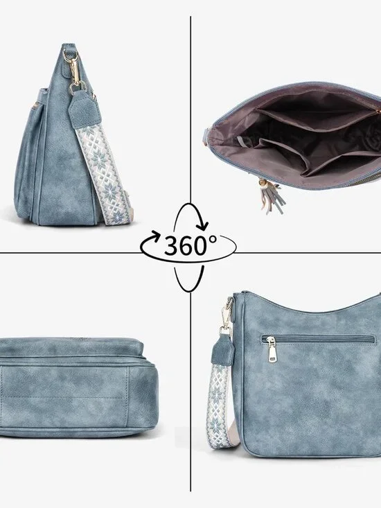 Medium Crossbody Bags for Women Trendy, Women's Butterfly Shoulder Handbags with - Picture 6 of 6